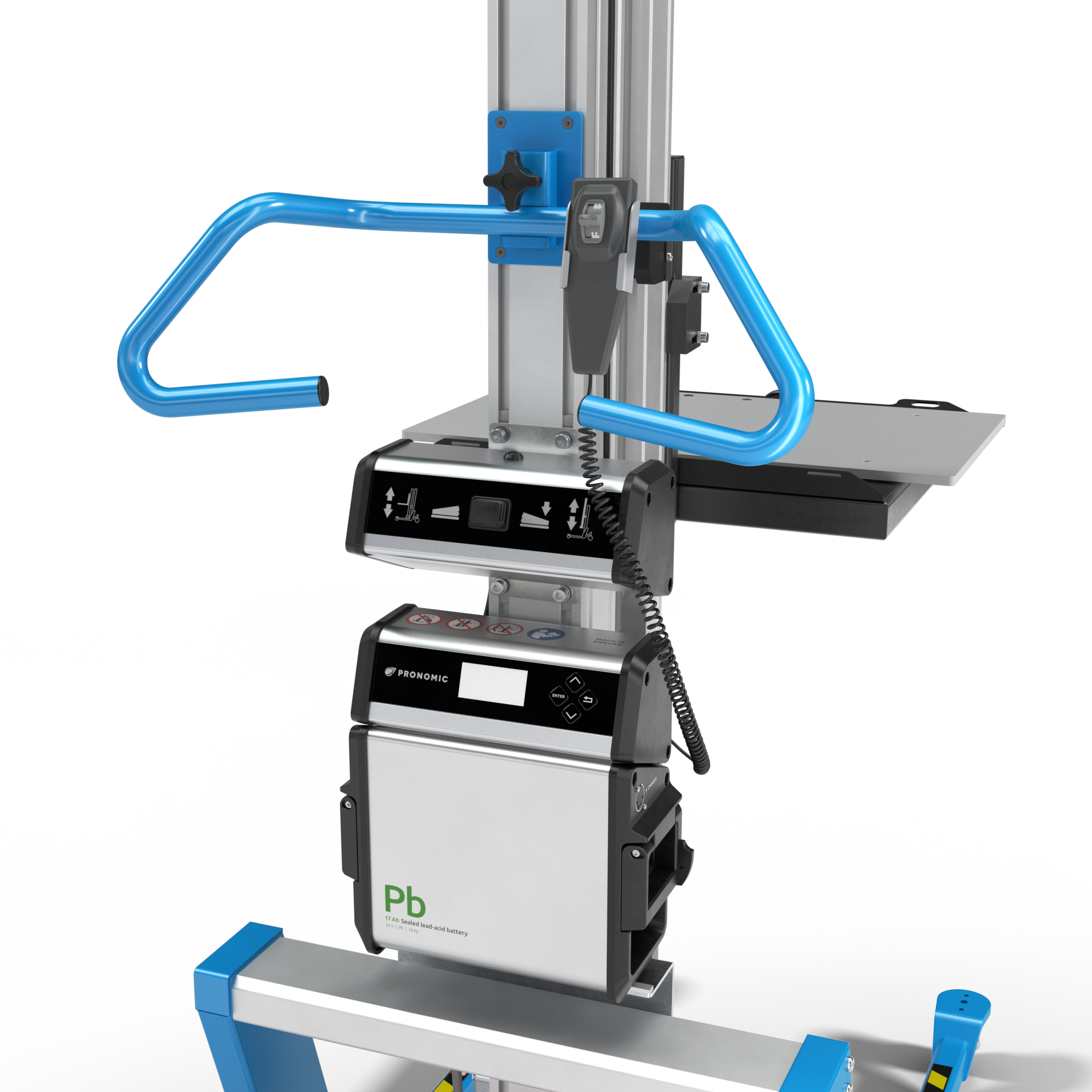 Lift&Drive DC15 U60 electric lifters for servers and batteries in