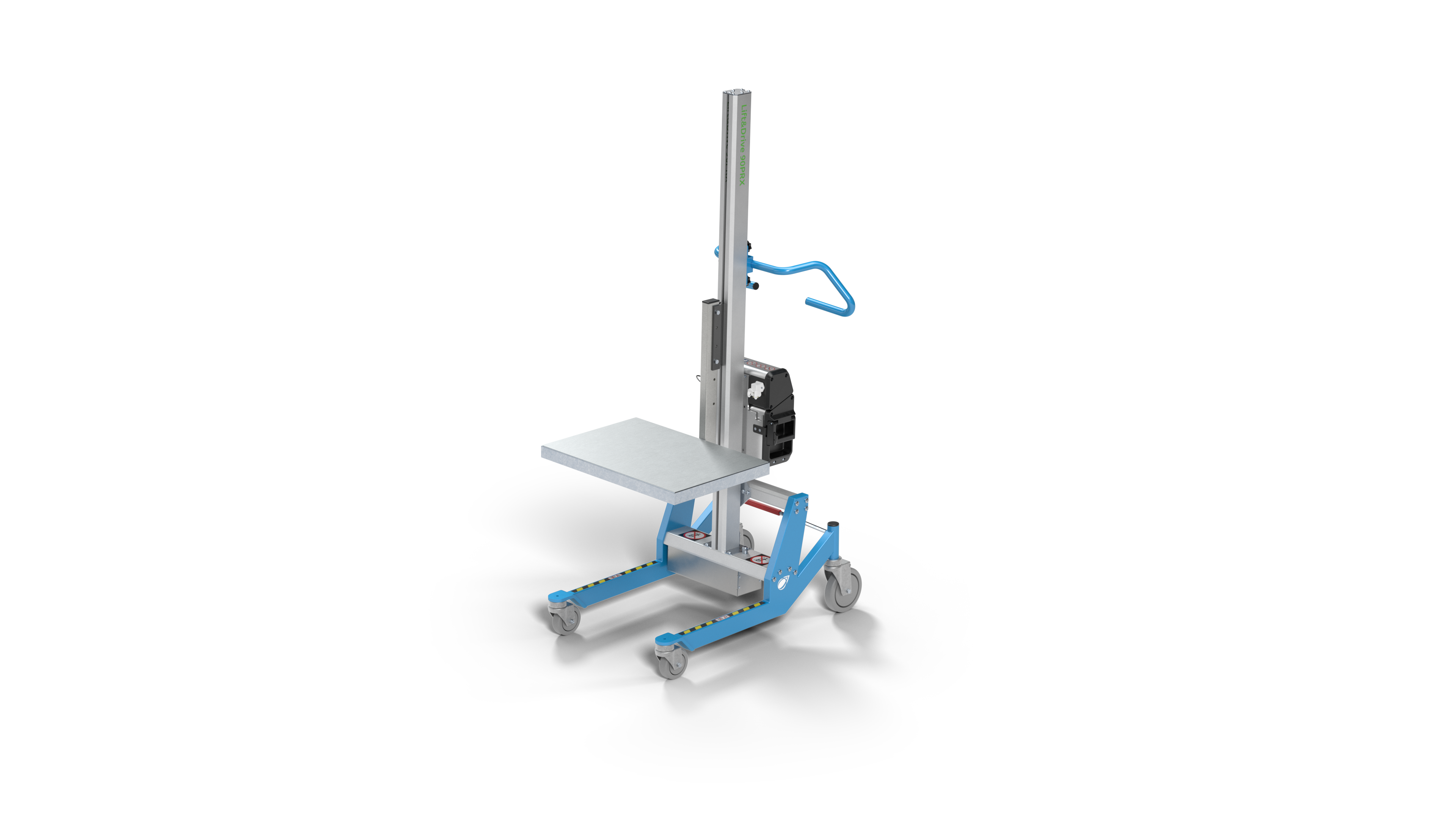 Lift&Drive 90PRX compact electric lifting trolley with lithium-ion