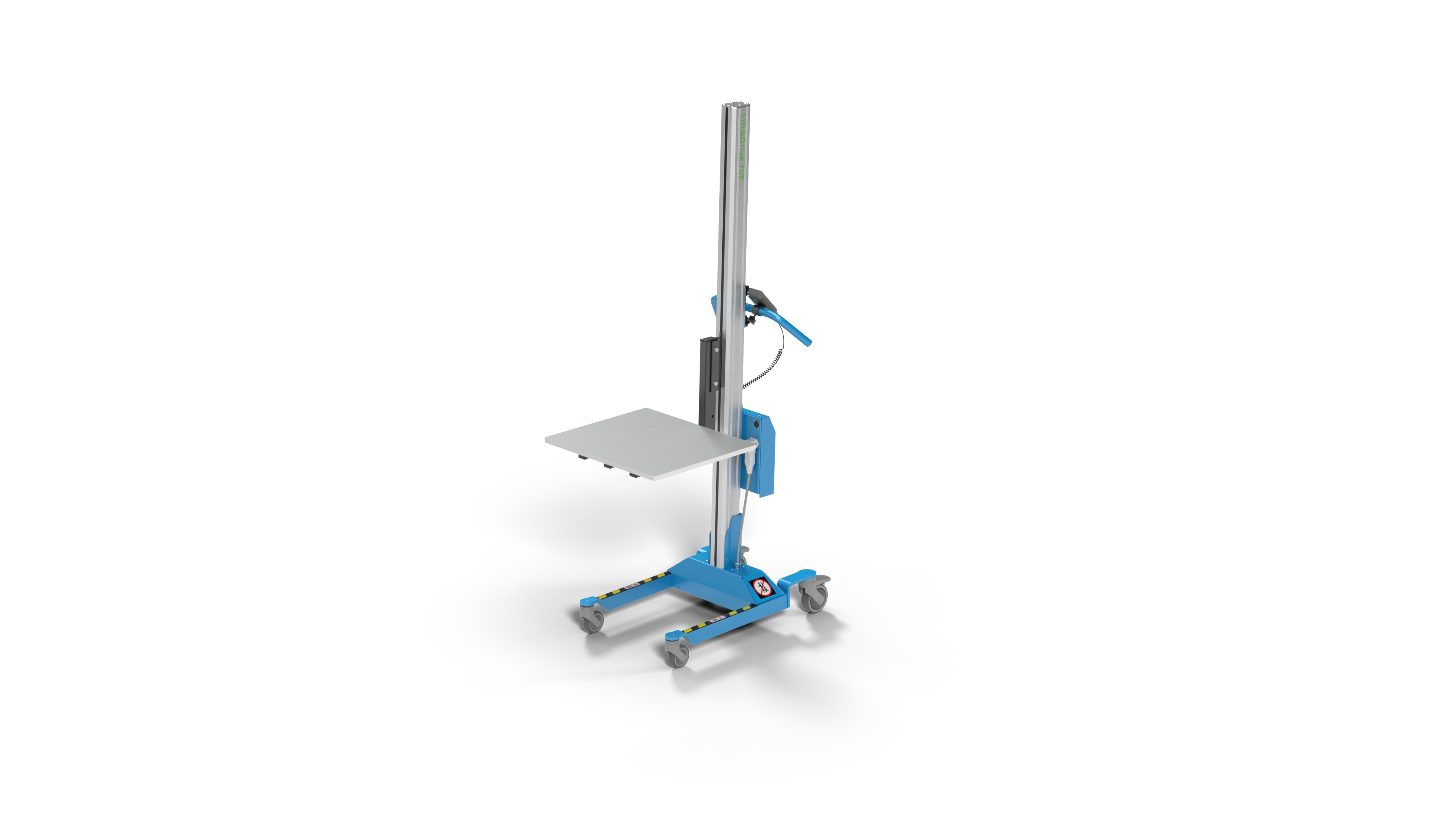 Lift&Drive 70E electric lifting trolley - Easy to use and to stow