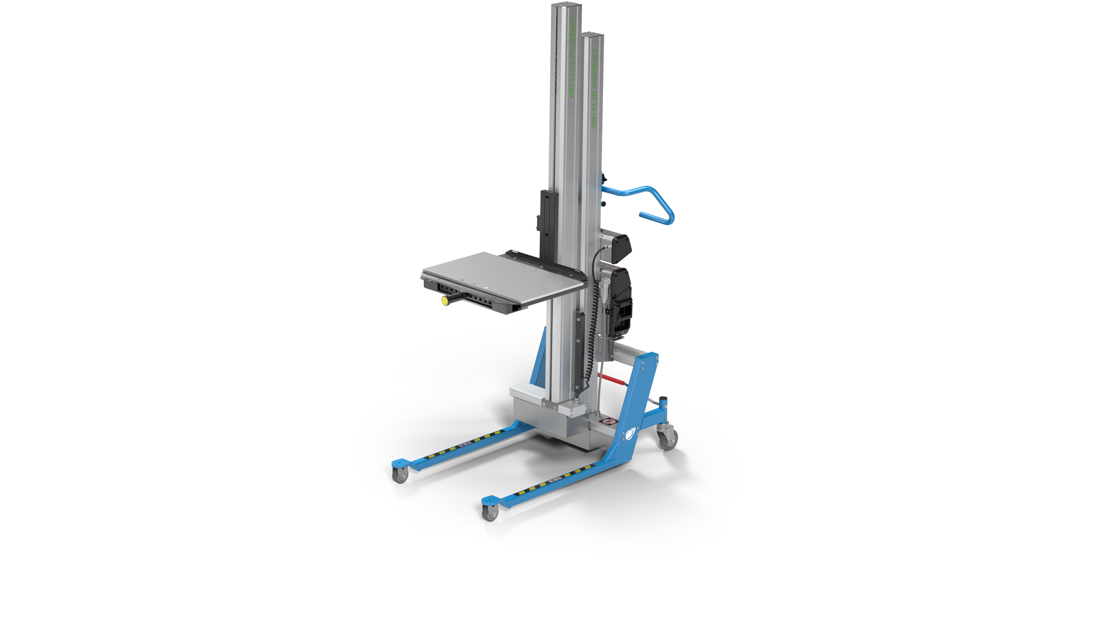 Lift&Drive DC15 U60 electric lifters for servers and batteries in